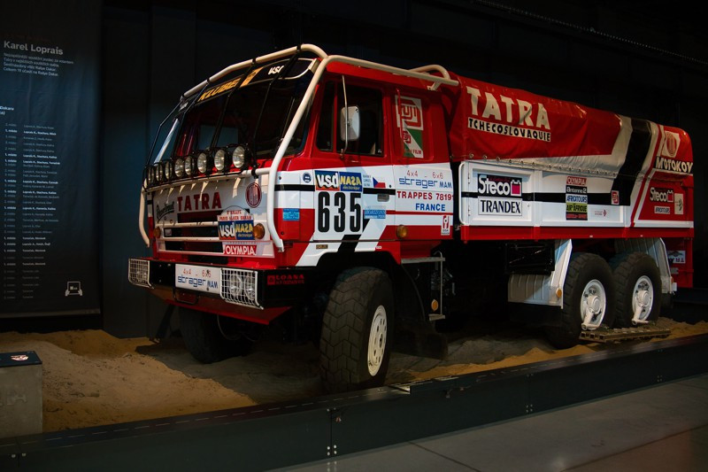 Rally truck TATRA 815 6x6 (1985) - Tatra Truck Museum Kopřivnice, Czech Republic