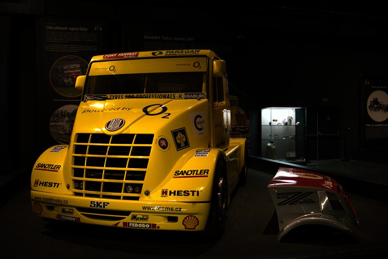 Racing truck TATRA Jamal SRT Evo IV (2003) - Tatra Truck Museum Kopřivnice, Czech Republic