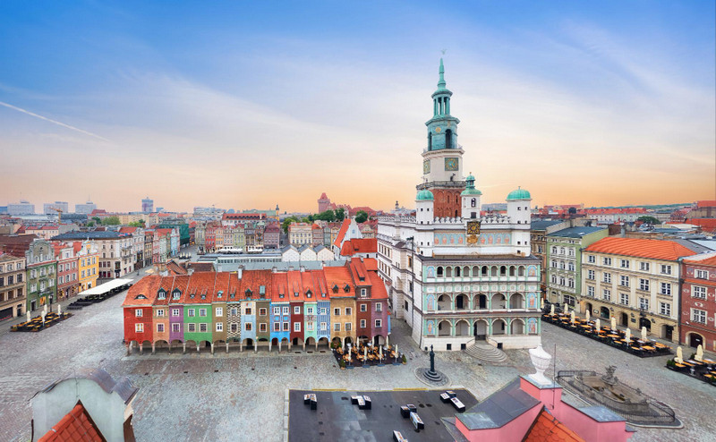 Poznań - odrobina Belgii i Holandii na Starym Rynku