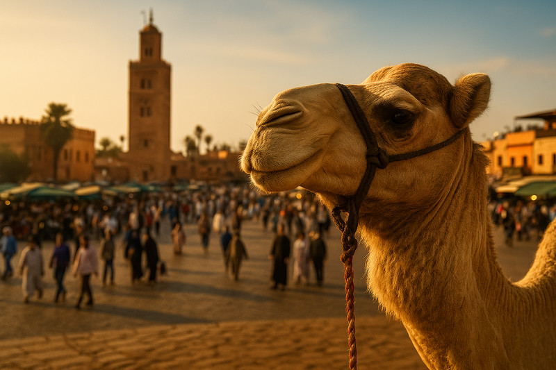 Marrakesz – miasto, które krzyczy, pachnie i próbuje ci sprzedać… wszystko!