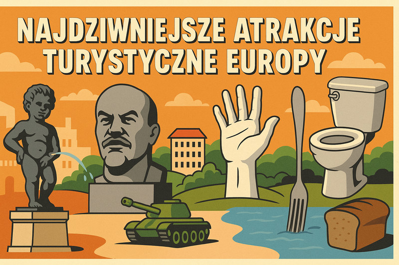 Najdziwniejsze atrakcje Europy – i tak, one naprawdę istnieją